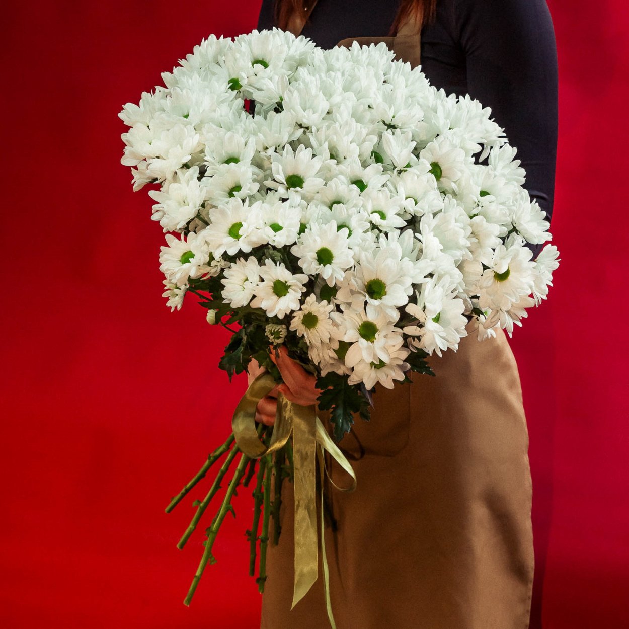 Букет из хризантем 15шт