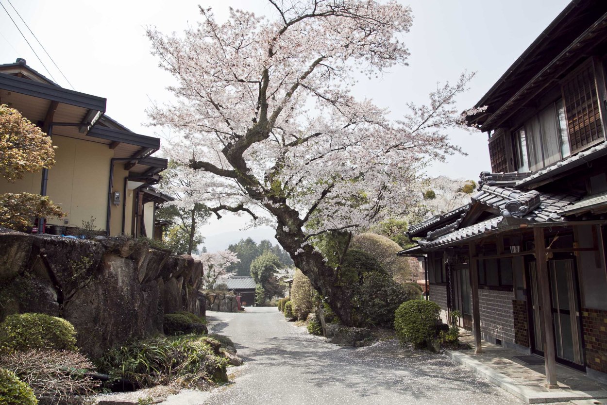 Деревня нагара в Японии