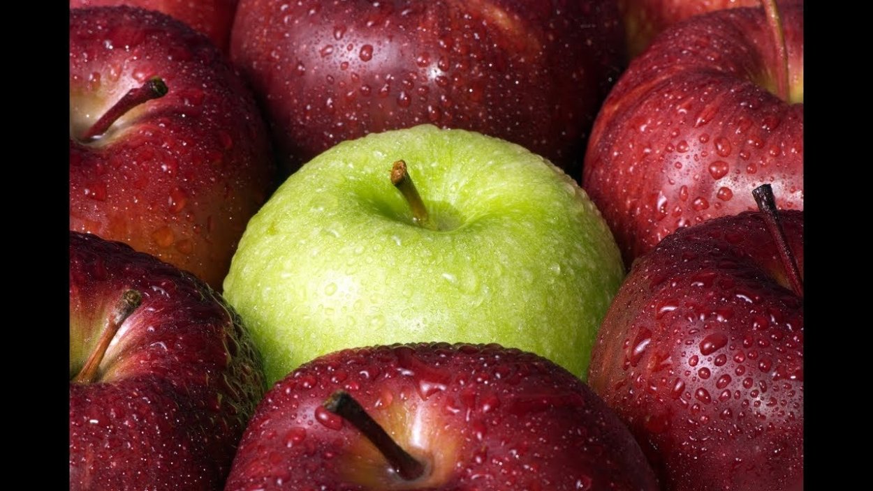 Ведро яблок