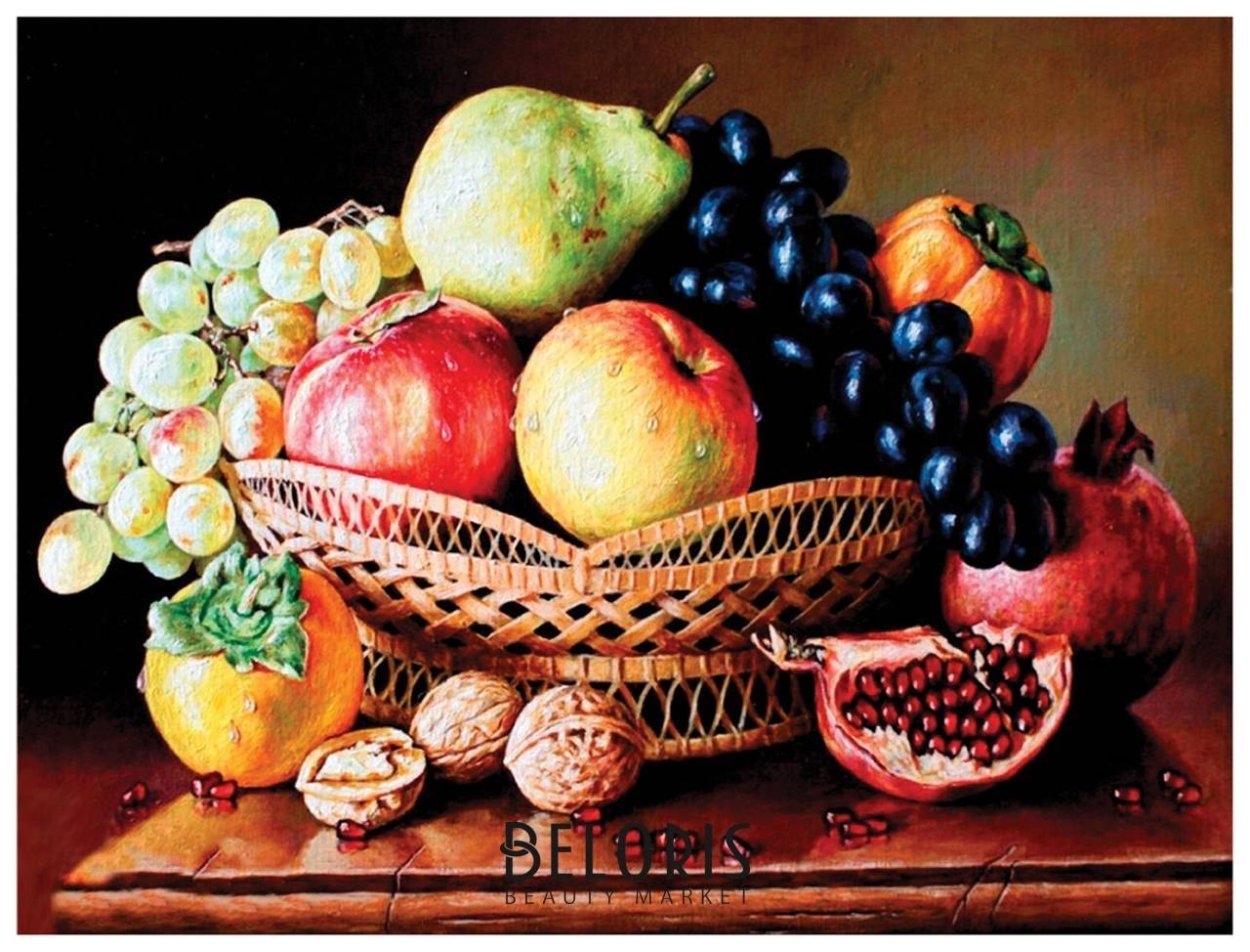 Алмазная мозаика натюрморт с фруктами