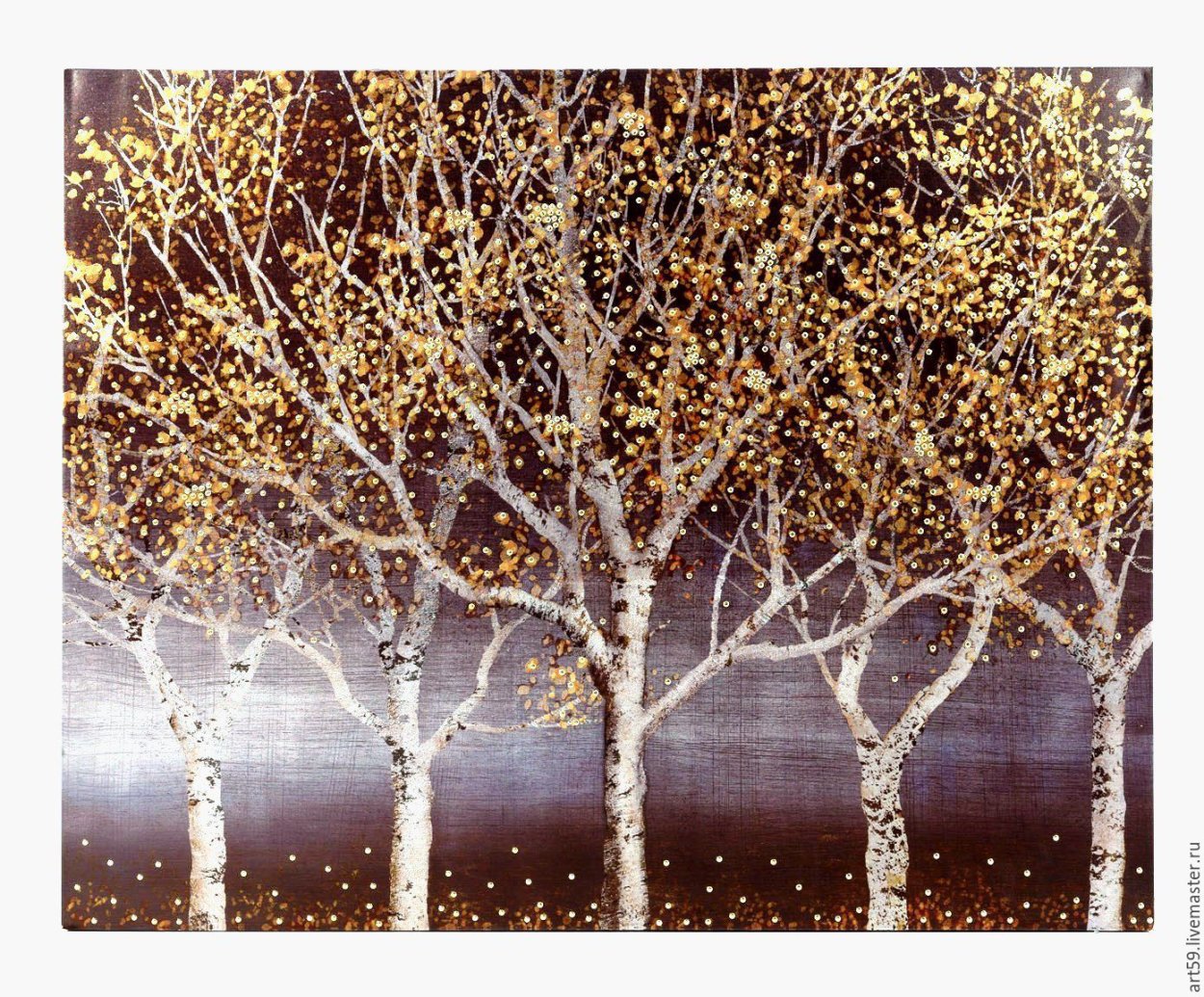 Золотое дерево живопись