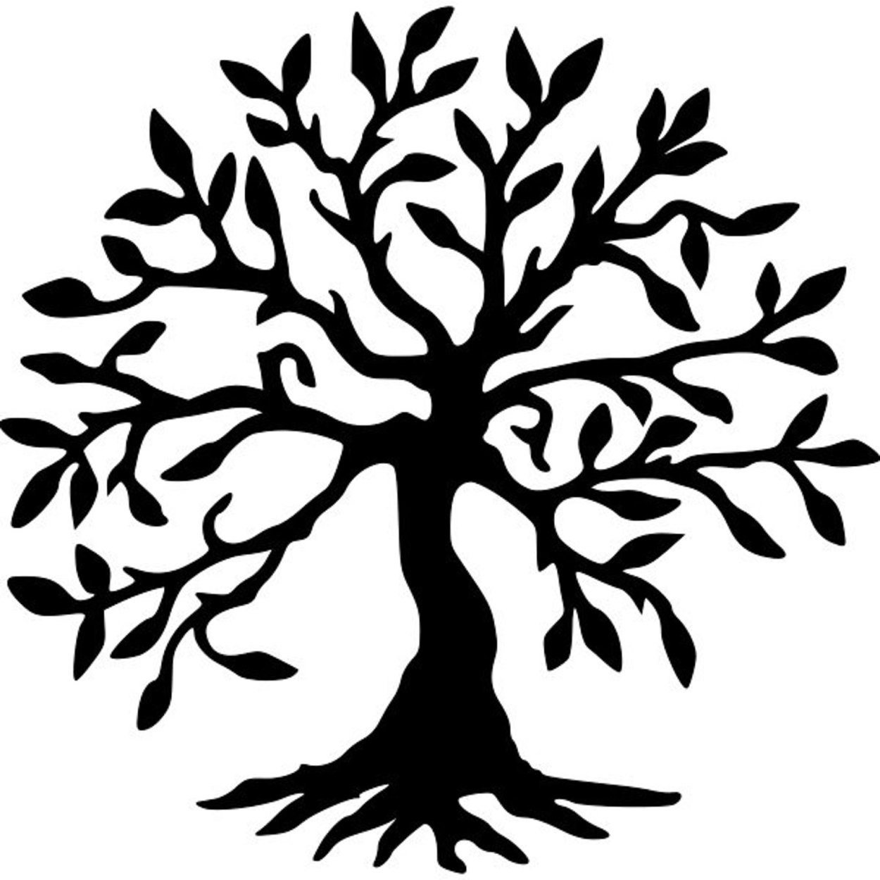 Трафарет "дерево"