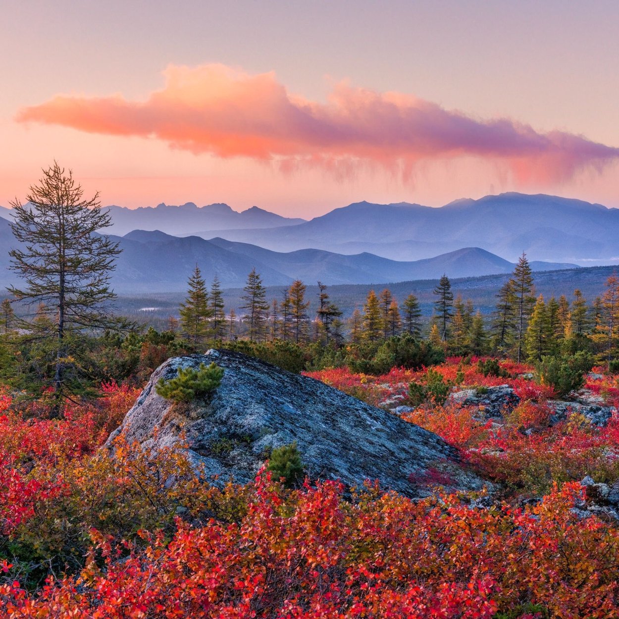 Пейзаж Кольского полуострова