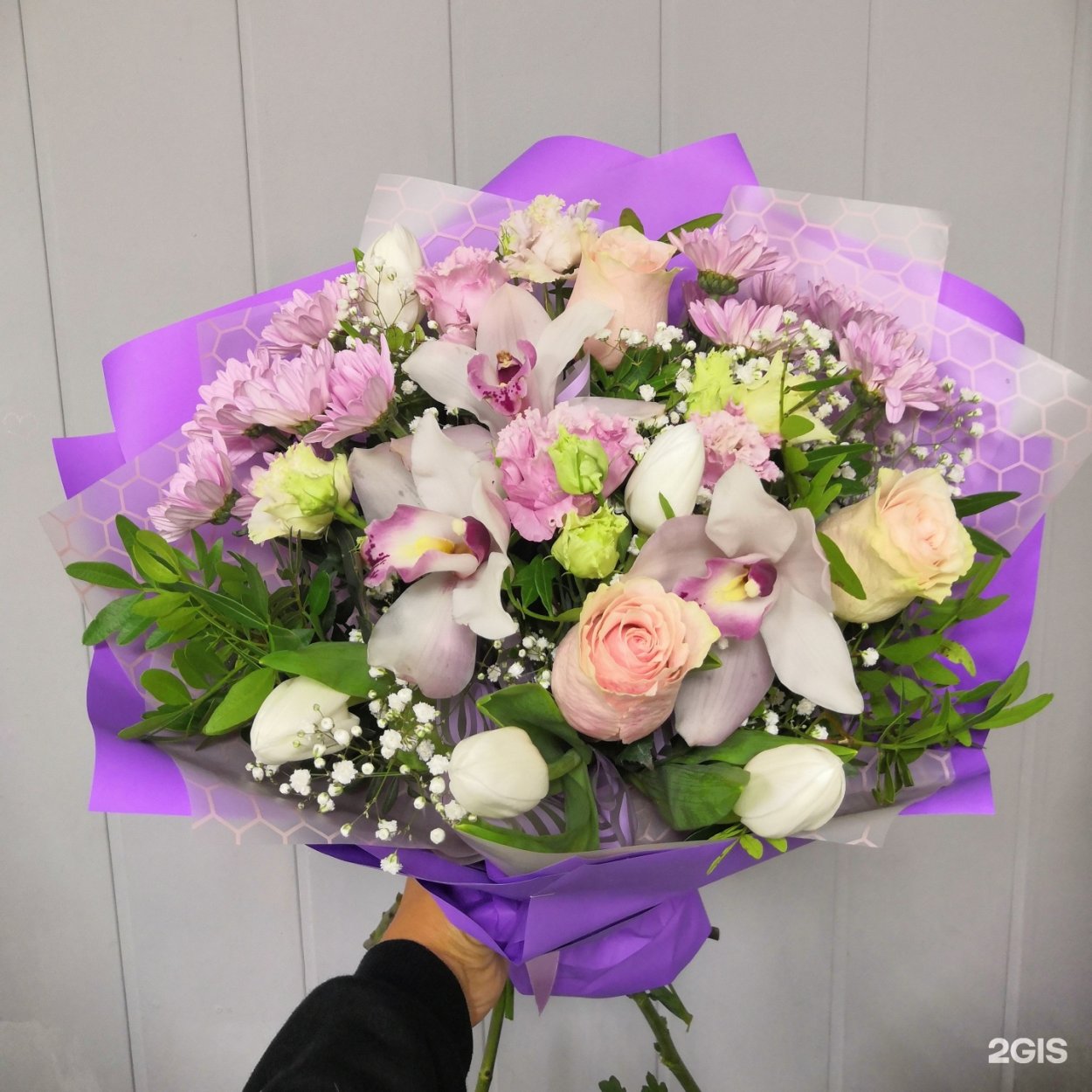 Нежный букет для руководителя