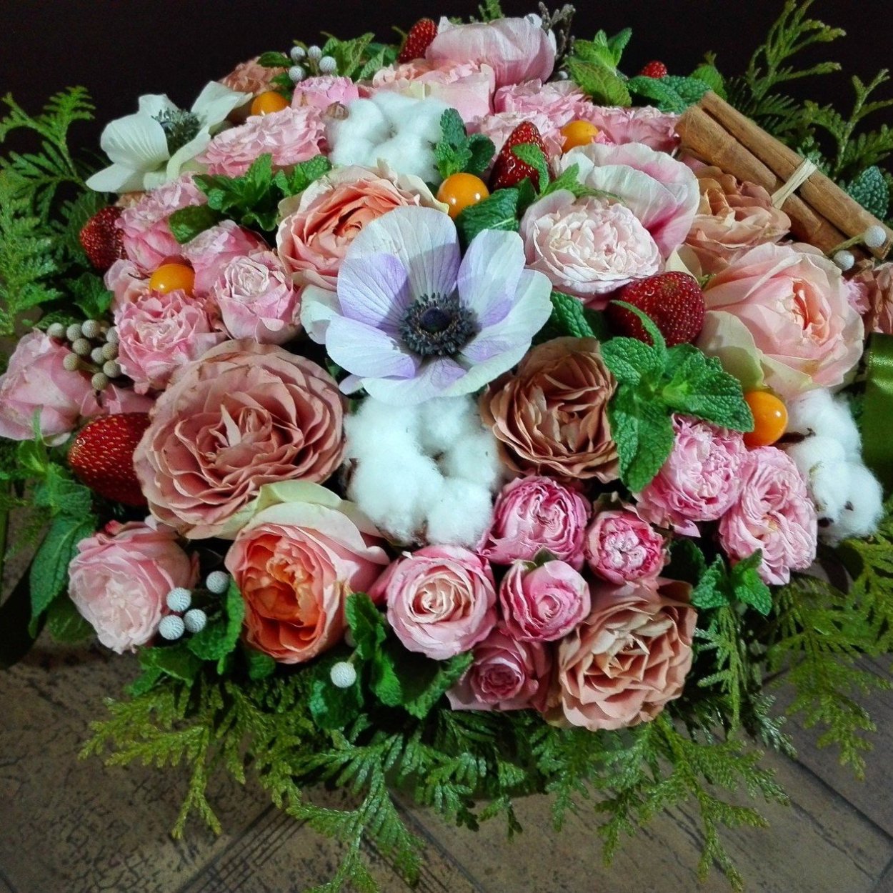 Цветы дизайнерские букеты