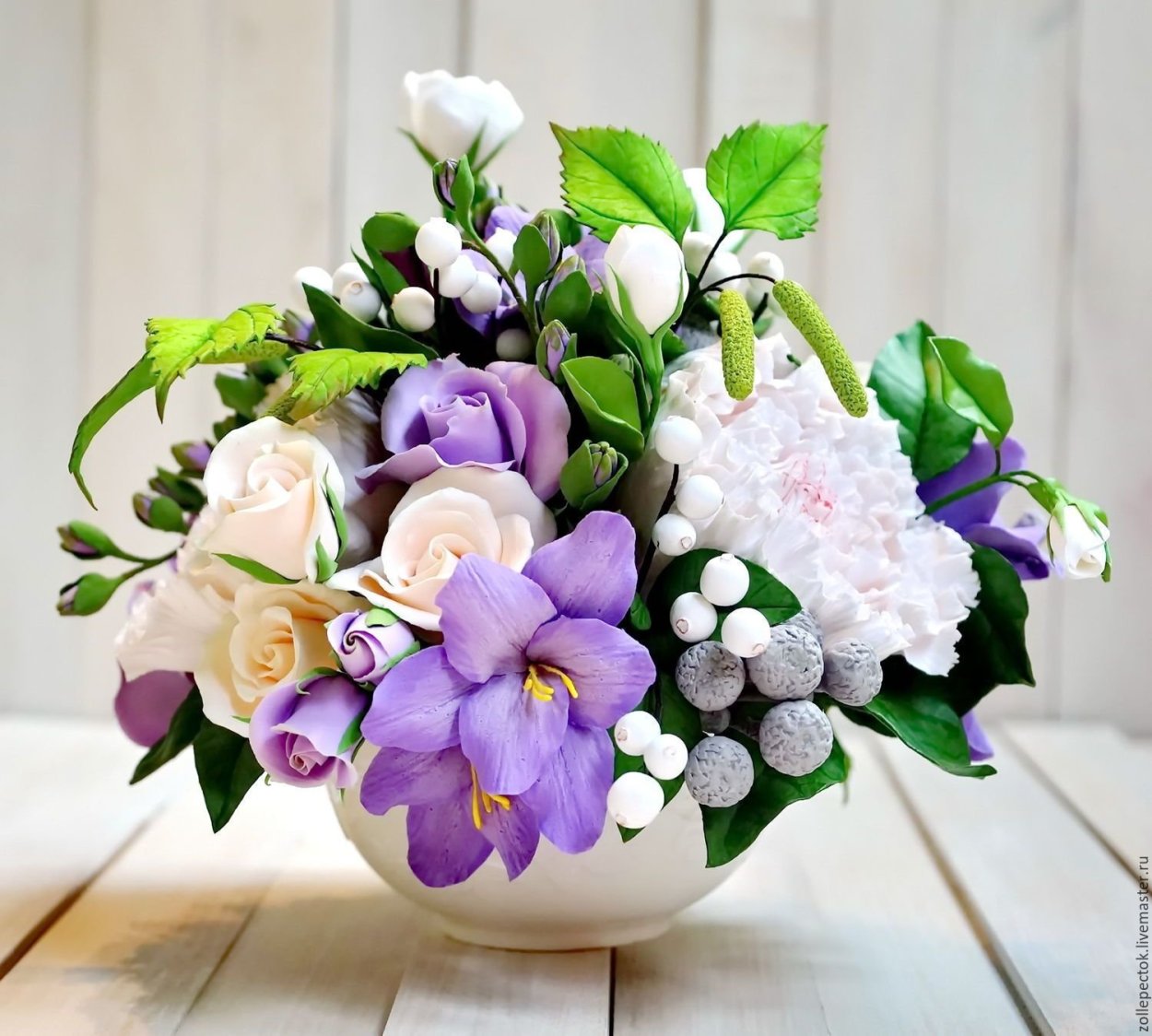 Цветочные композиции в стиле бохо