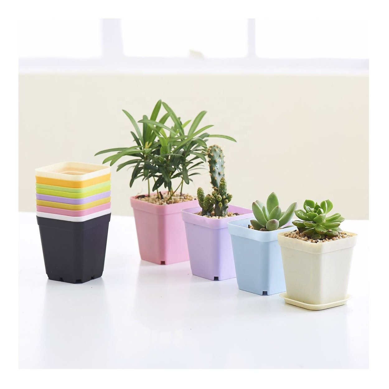 Квадратные горшки для растений