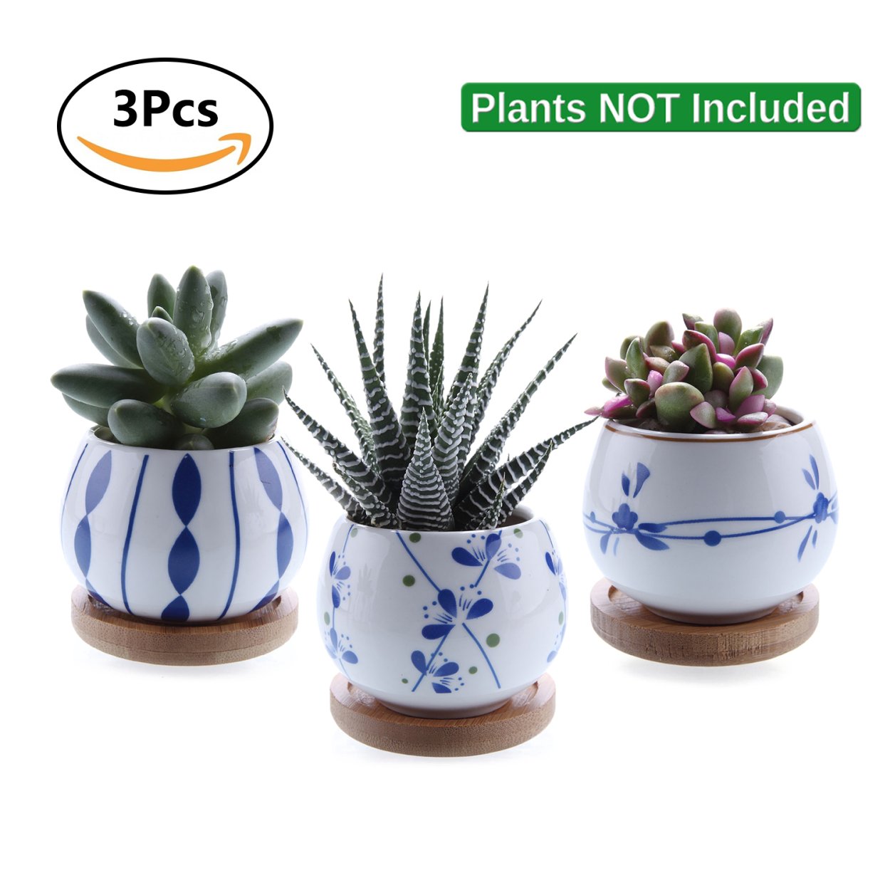 Стикеры растения в горшках