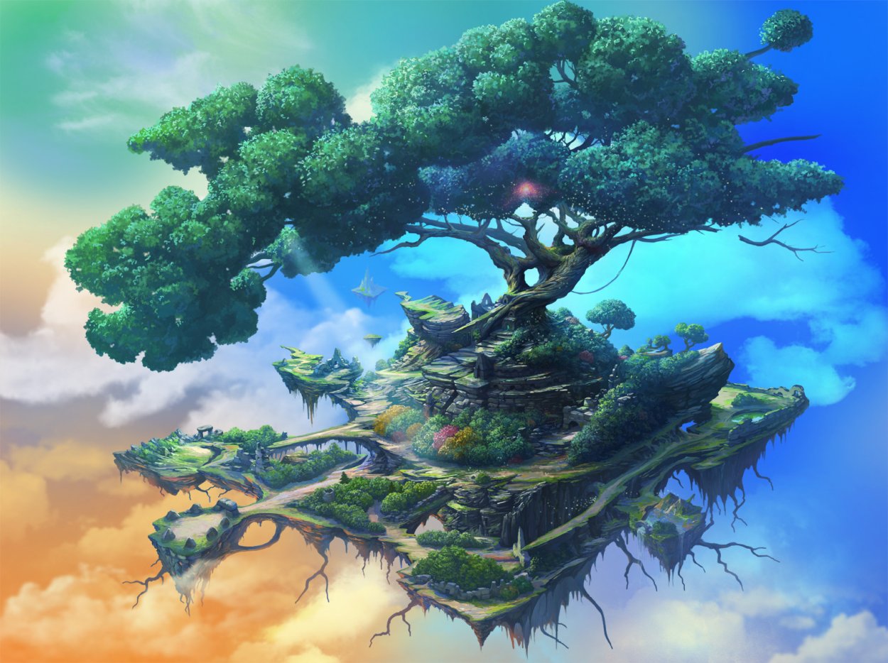 Лоу Поли Пальма