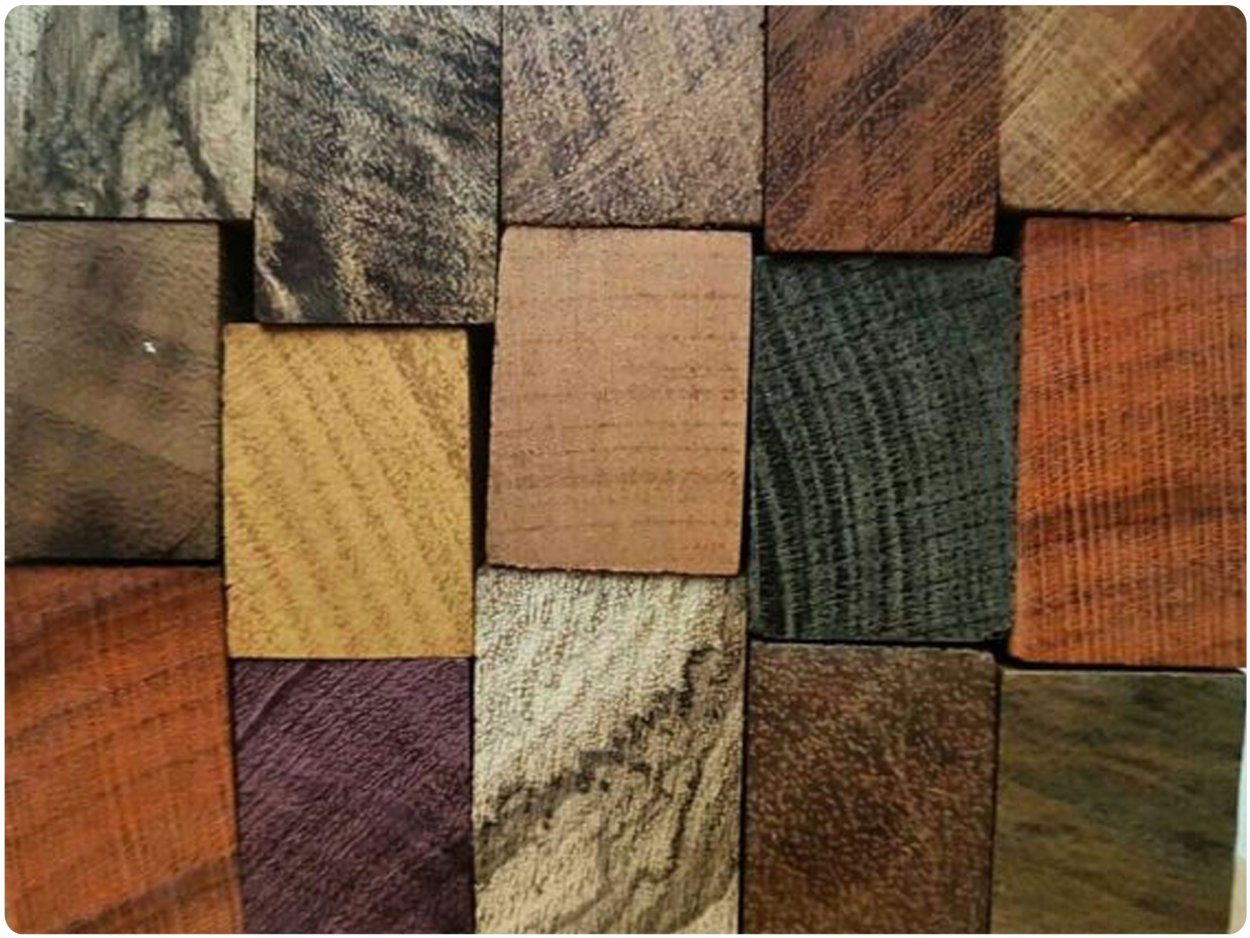 Изделия из экзотических пород дерева