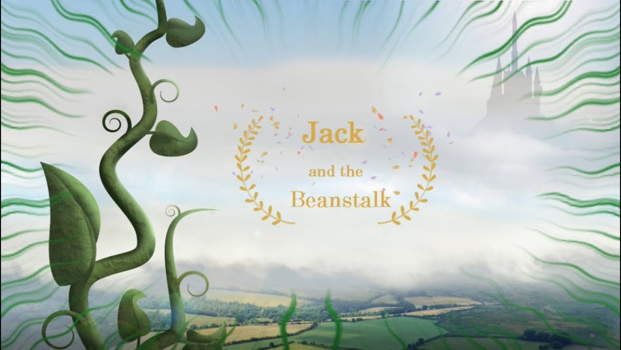 Гигантский бобовый стебель