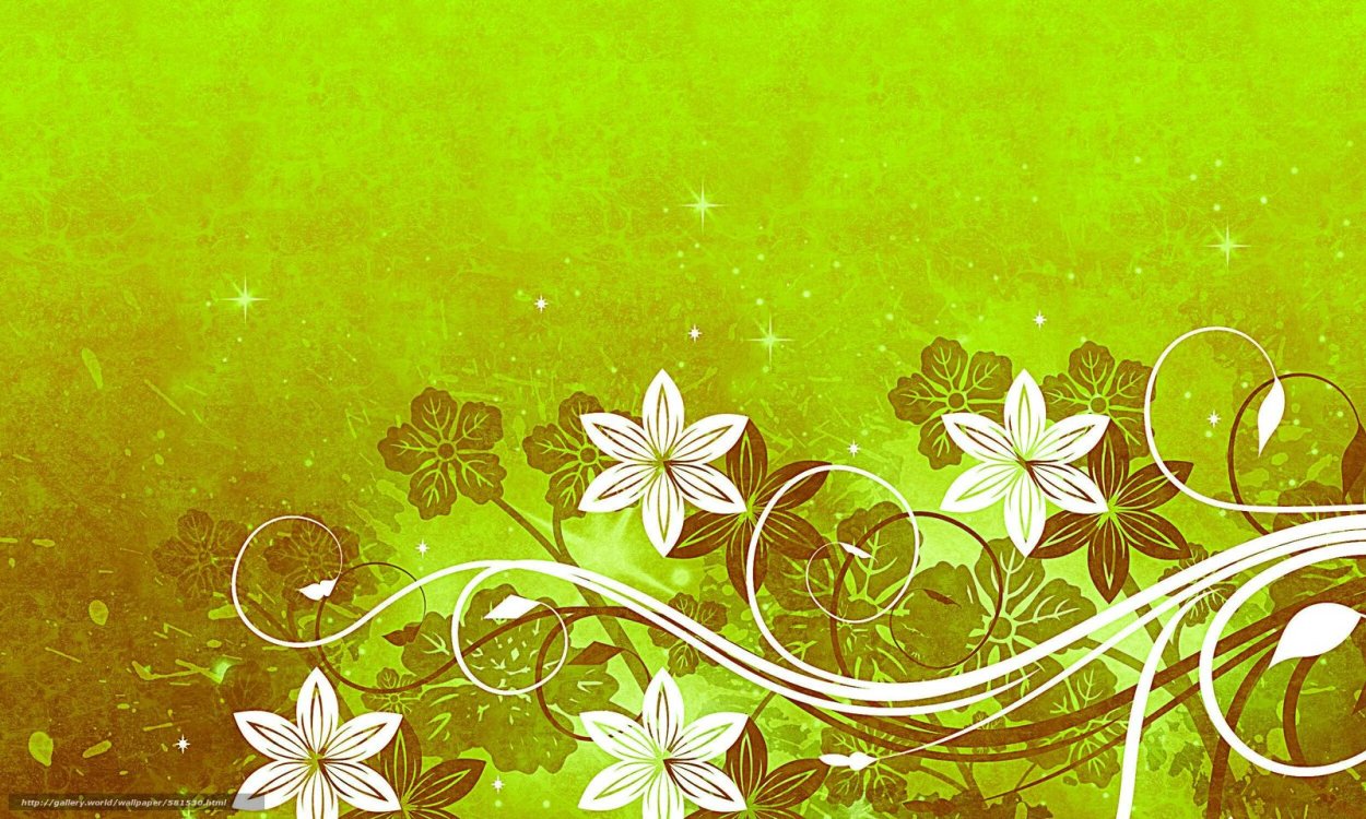 Абстрактный фон цветы