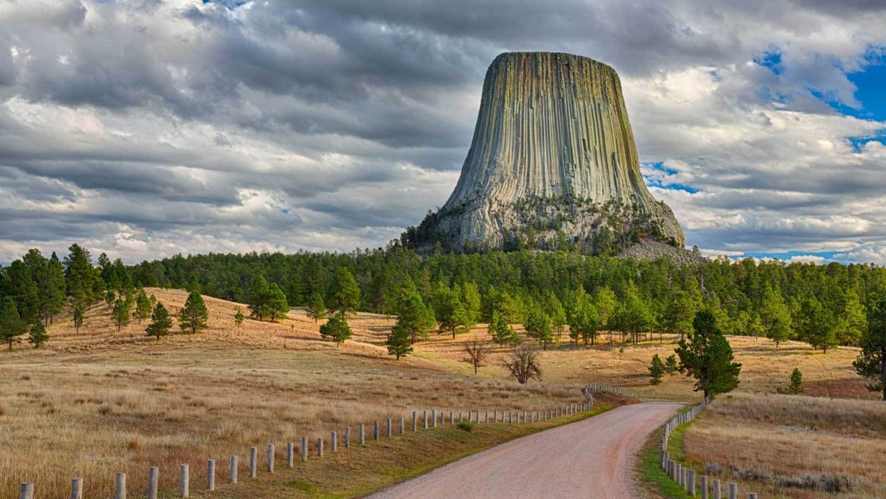 Башня дьявола Вайоминг США