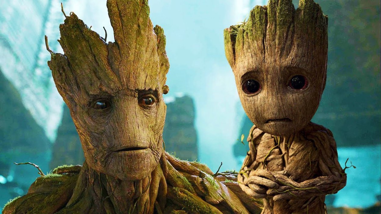 Стражи Галактики 1 Грут