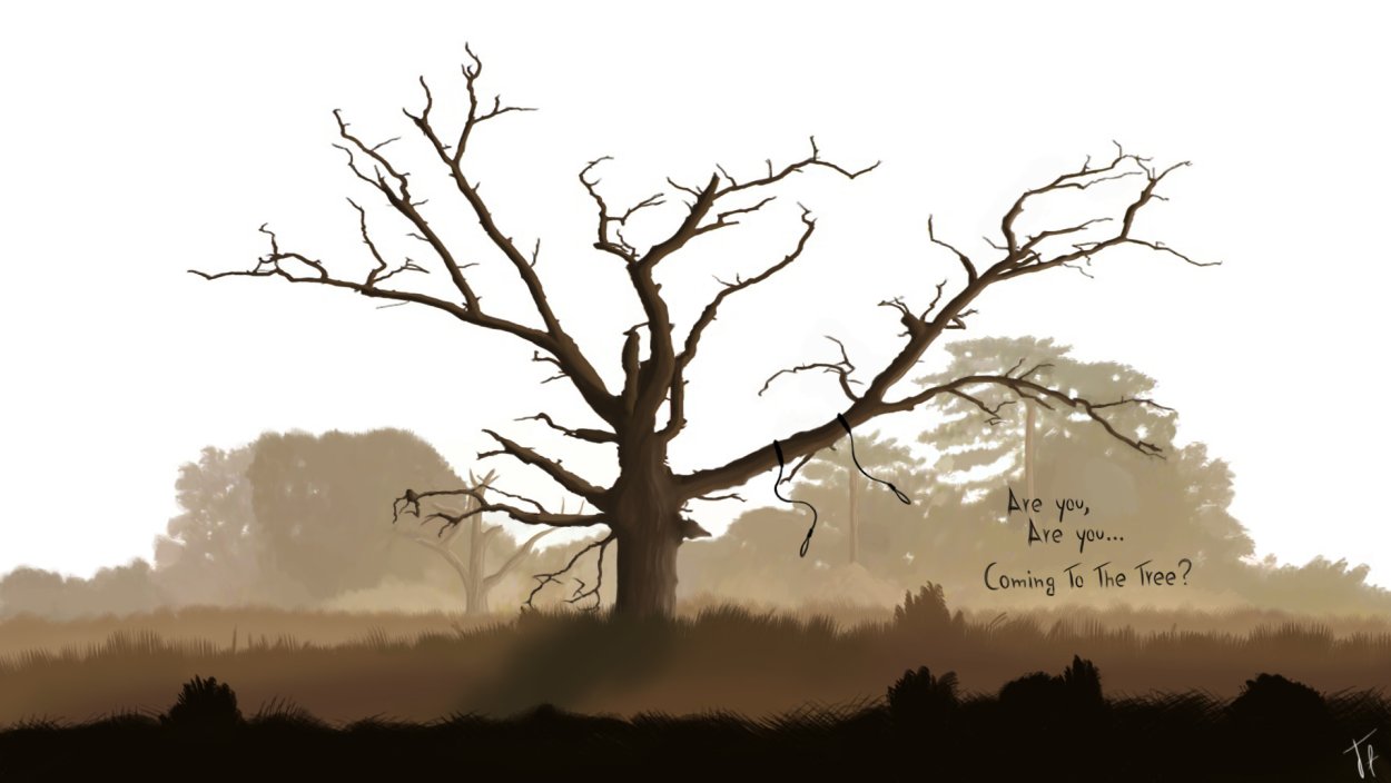 Дерево висельников арт