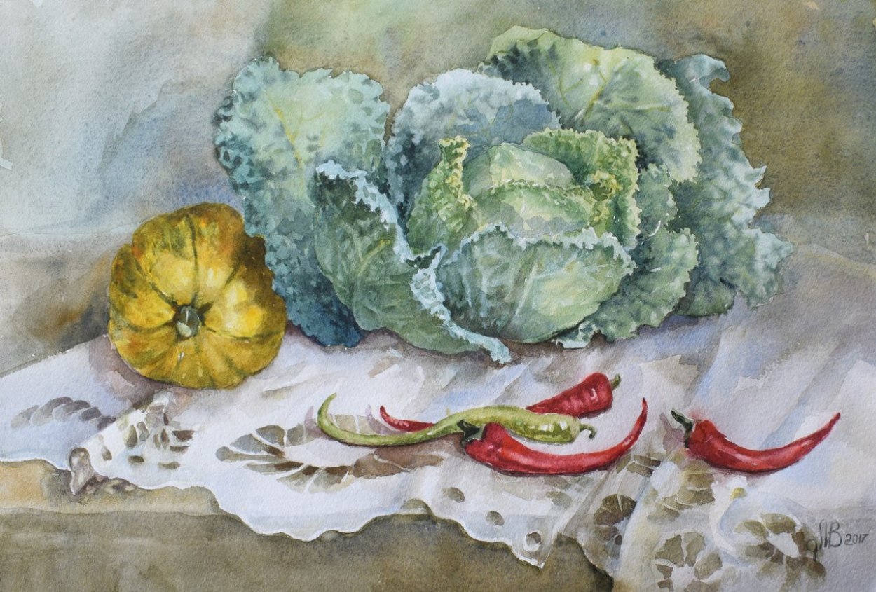 Маковей Елена художник капуста