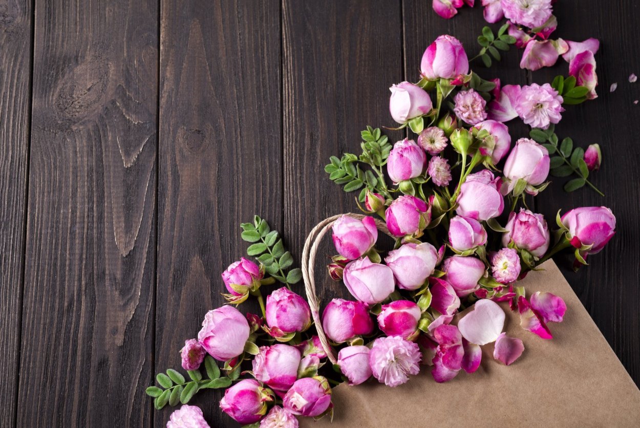 Букет роз для инсты