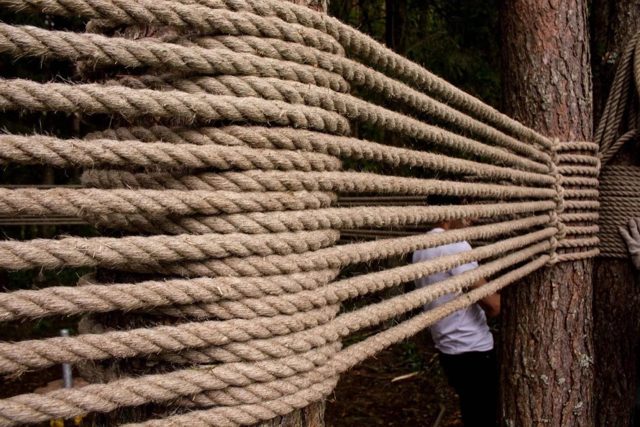 Джутовая пряжа