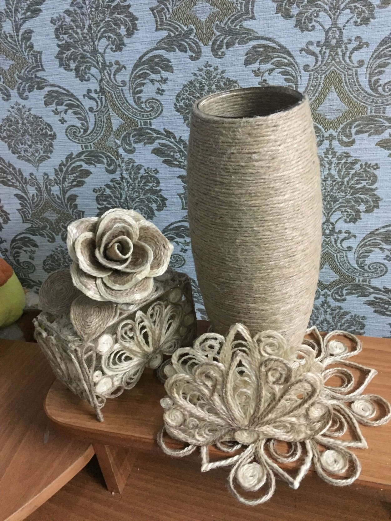 Корзинка своими руками из шпагата