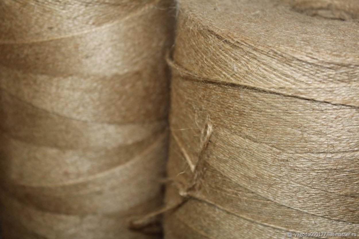 Ваза декорированная шпагатом