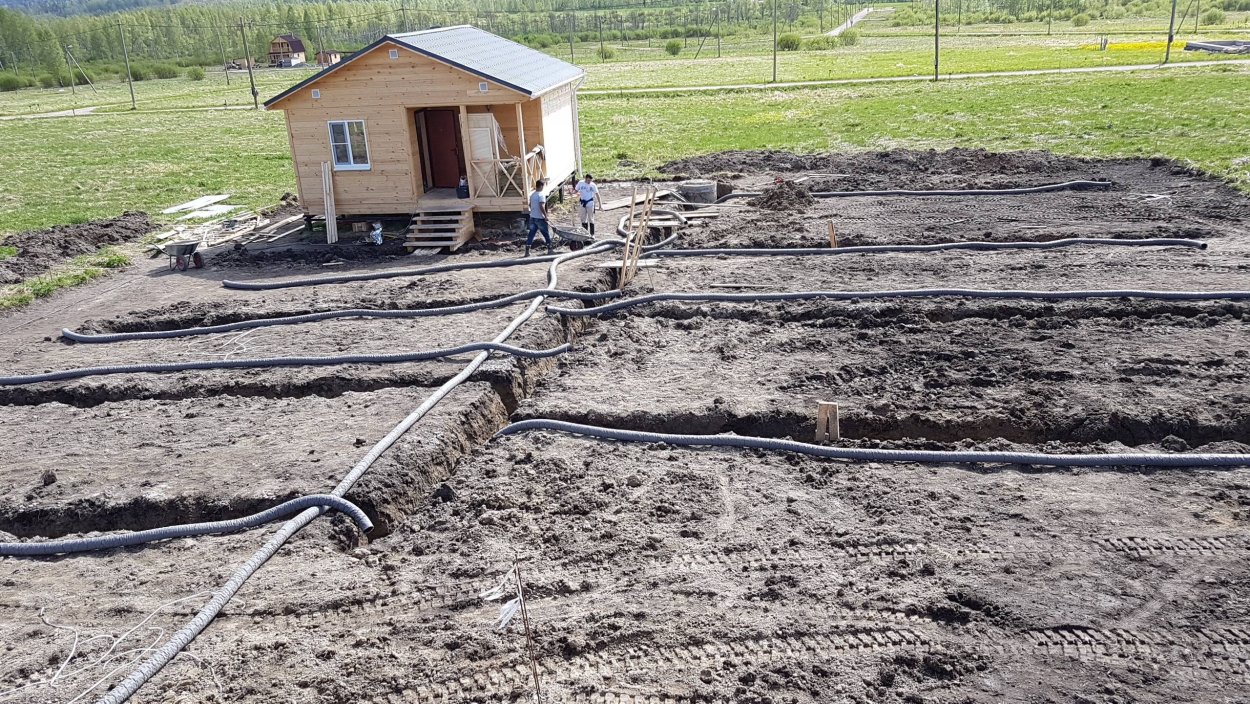 Дренаж участка