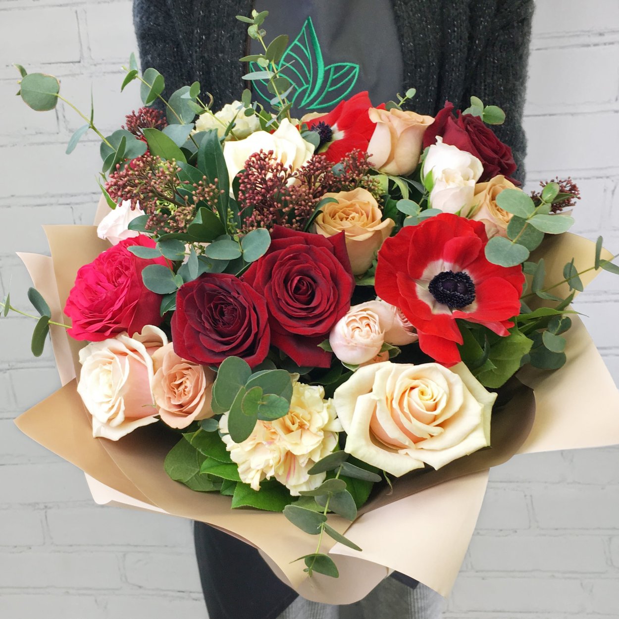 Круглый букет