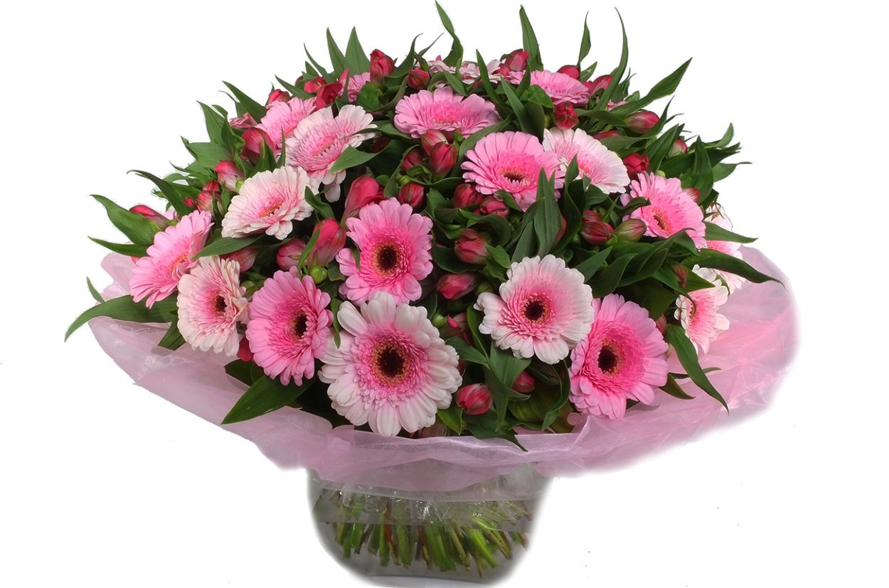 Букет круглая картинка