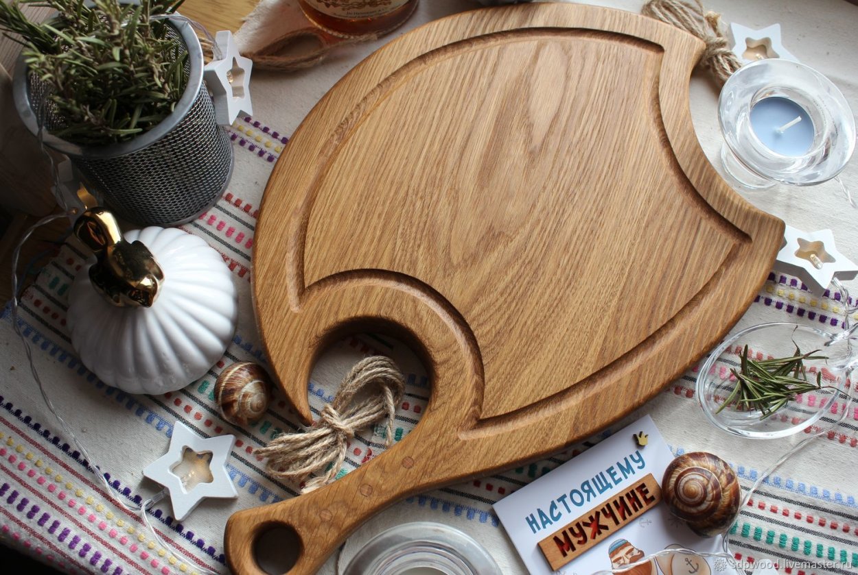 Разделочная доска спил дерева