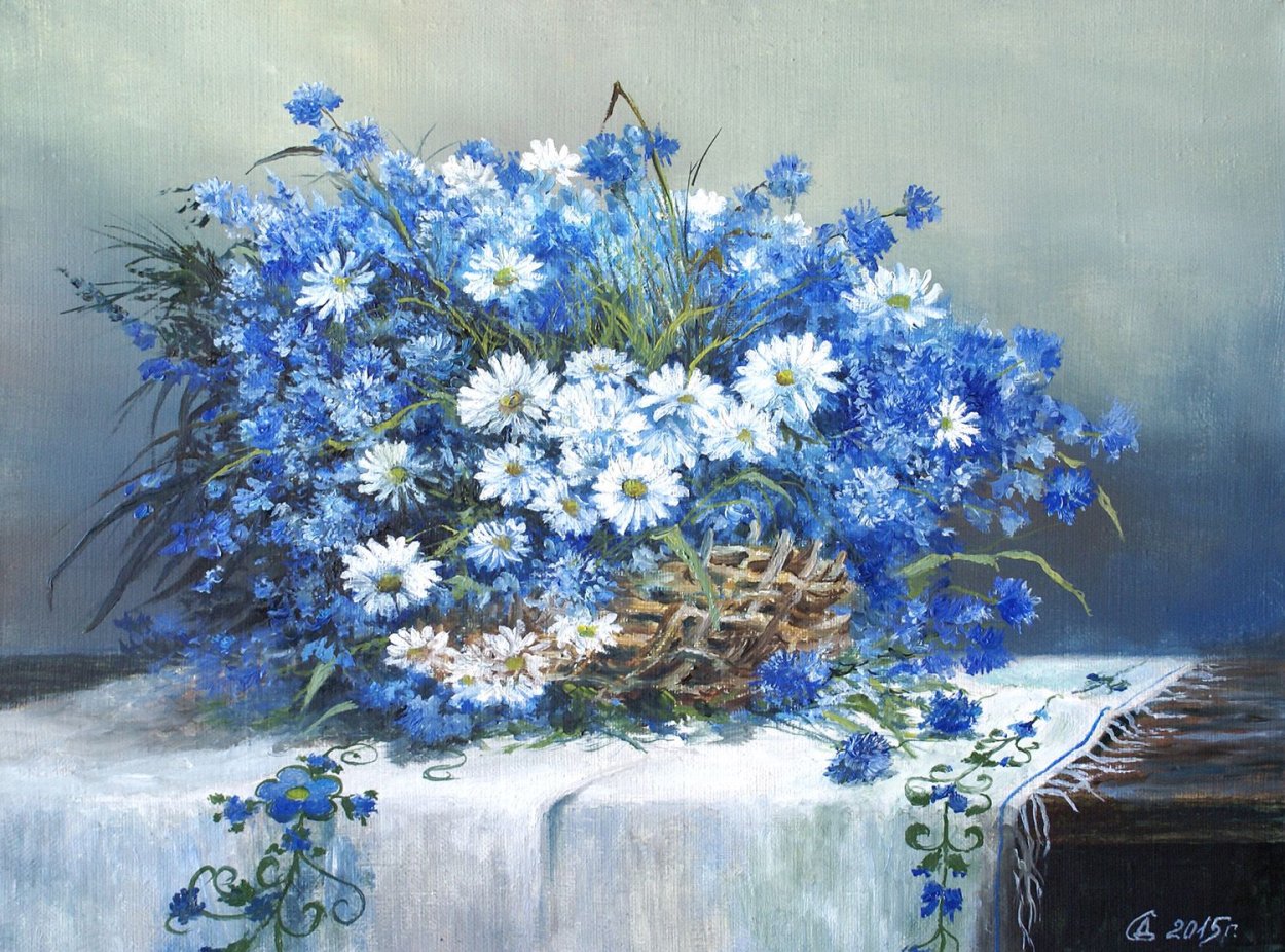 Букет из полевых цветов