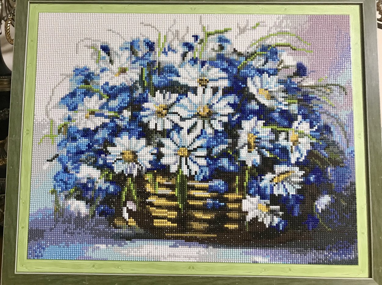 Букет полевых Васильков