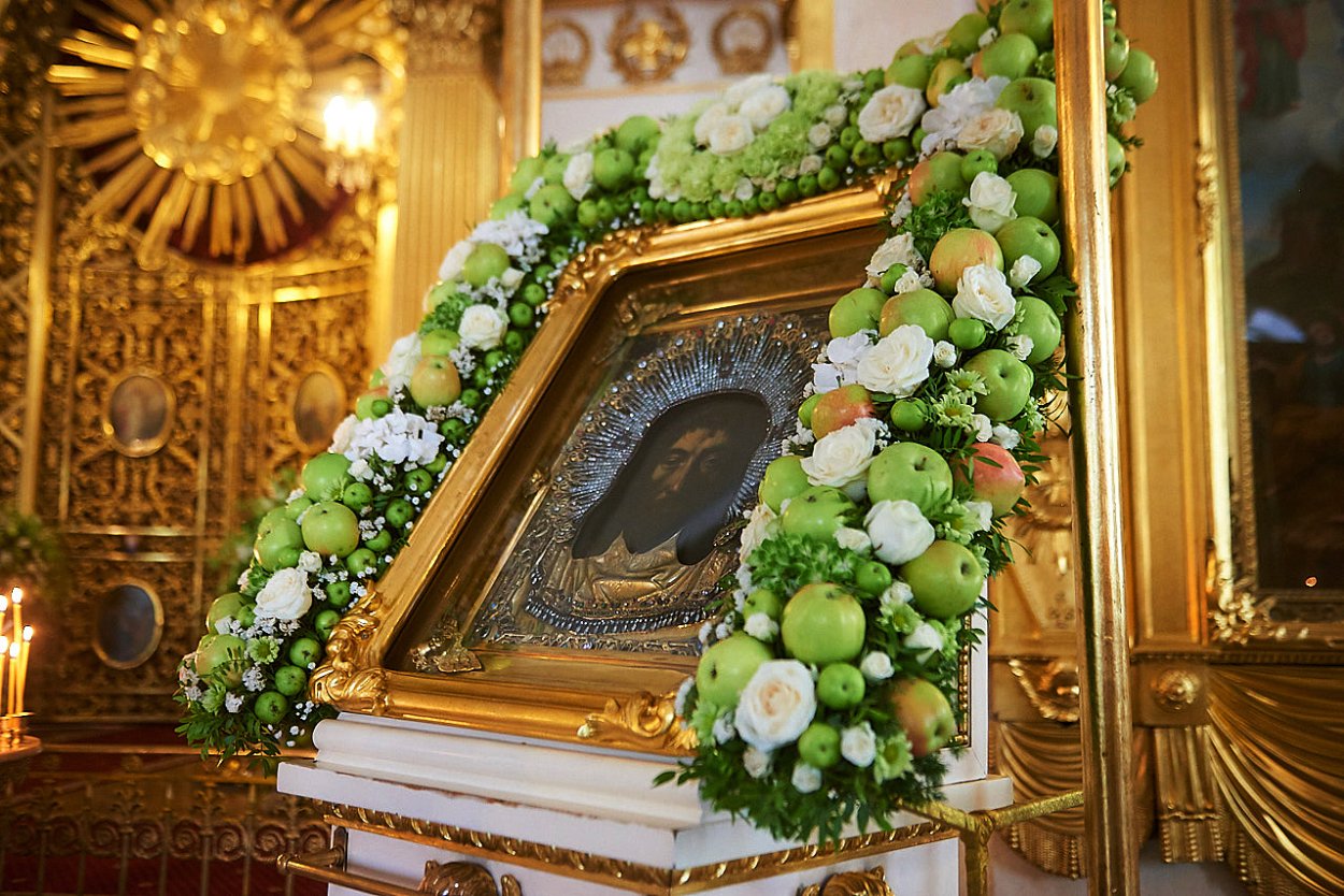 Храмовая флористика Преображение Господне