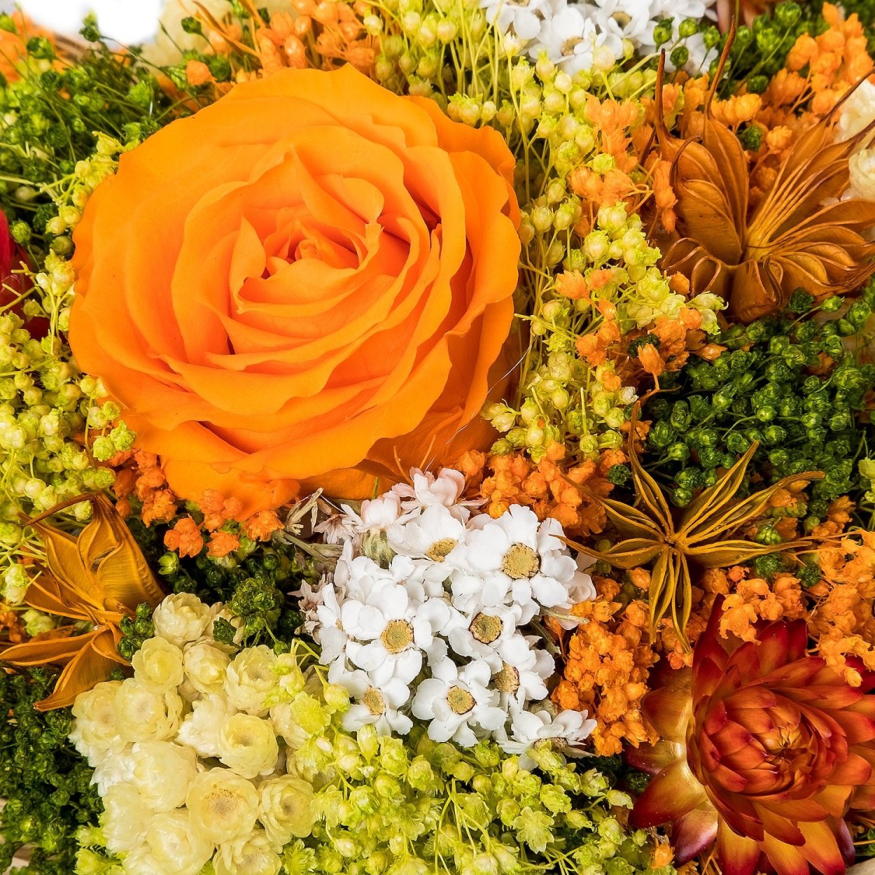 Цветы и фрукты