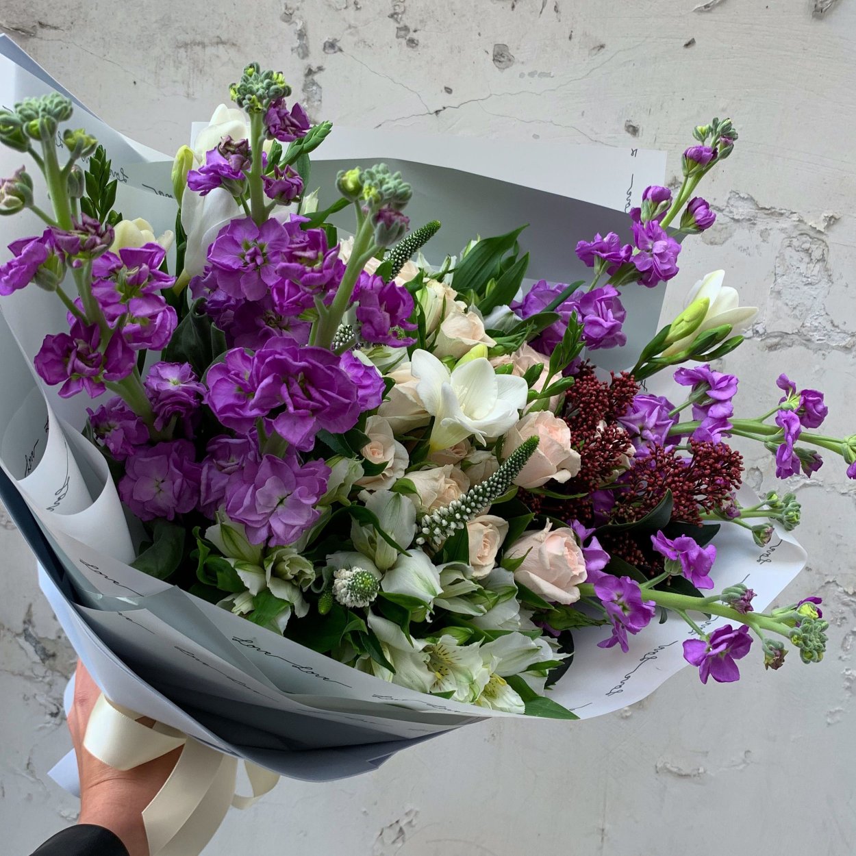 Букет «25 альстромерий»