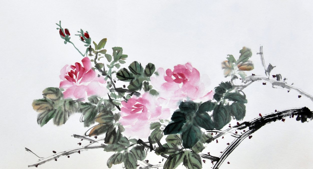 Слива Мэй в китайской живописи