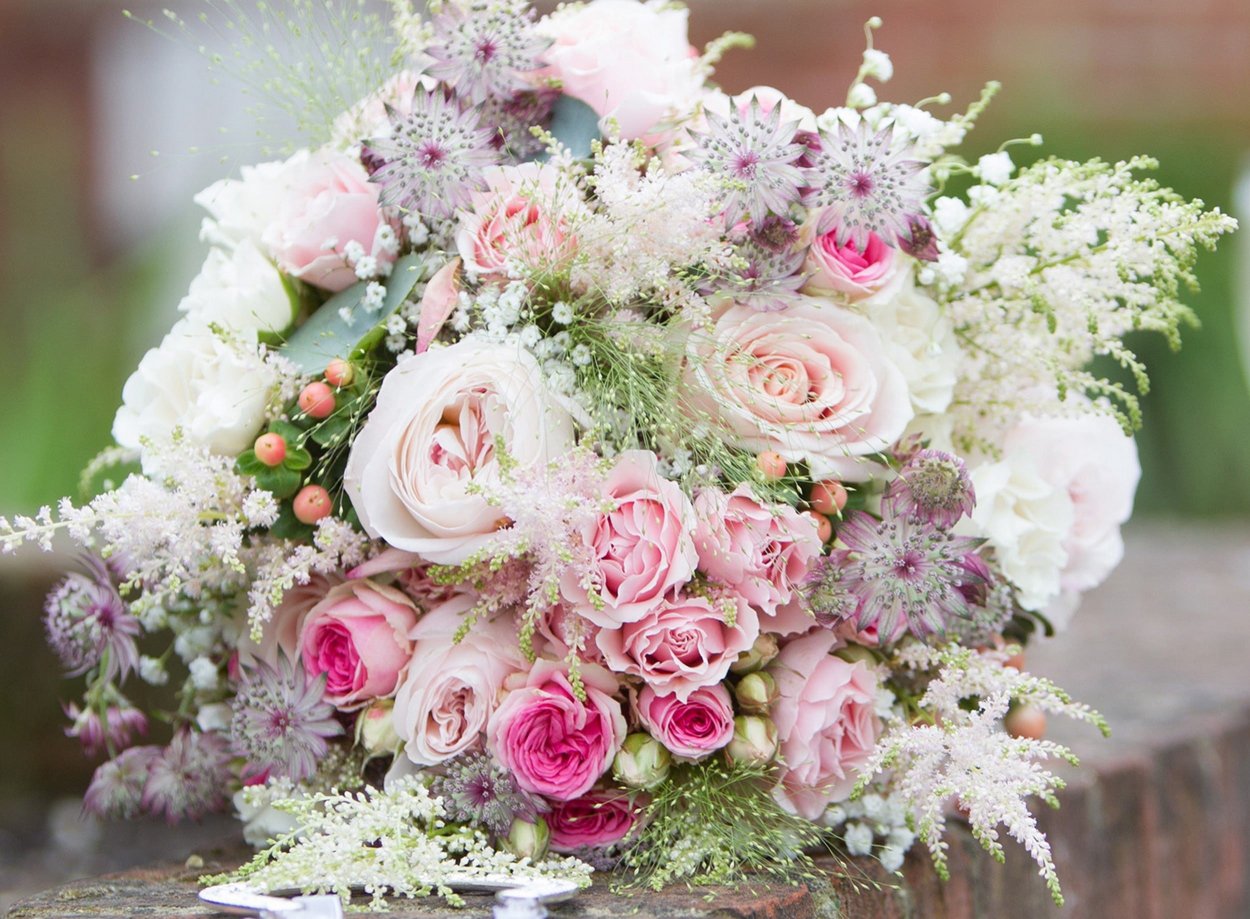 Нежный букет для девушки