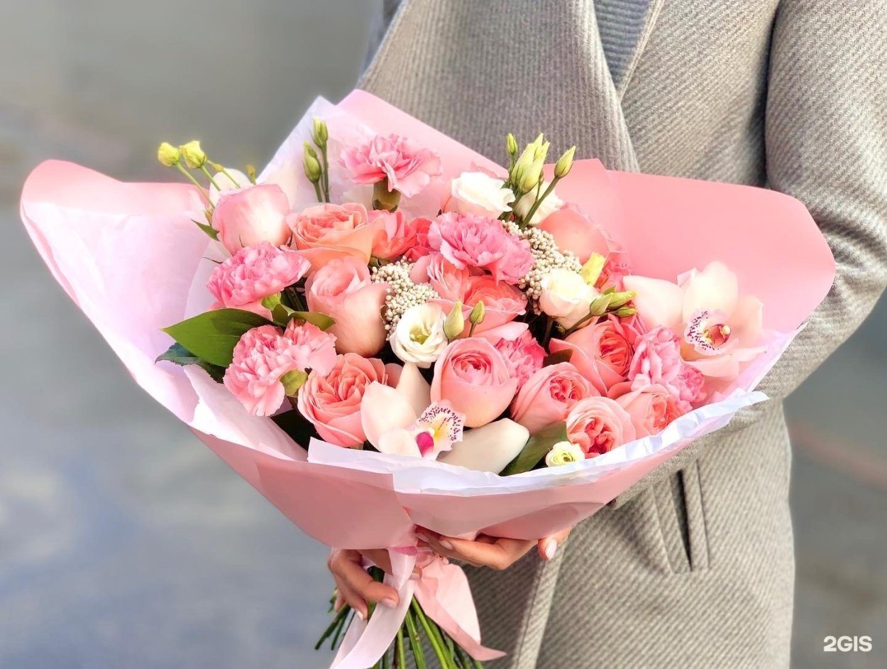 Нежный букет на день рождения