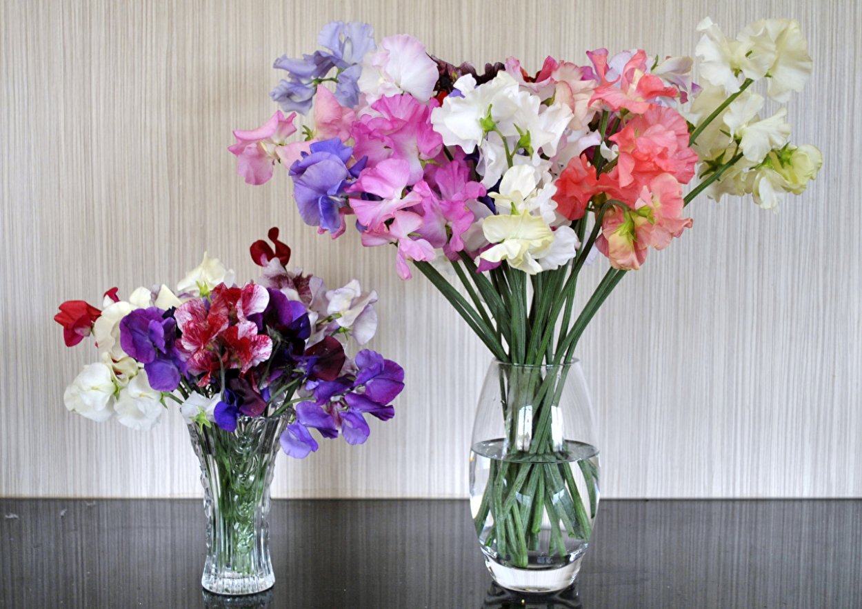 Букет «альстромерии и розы»