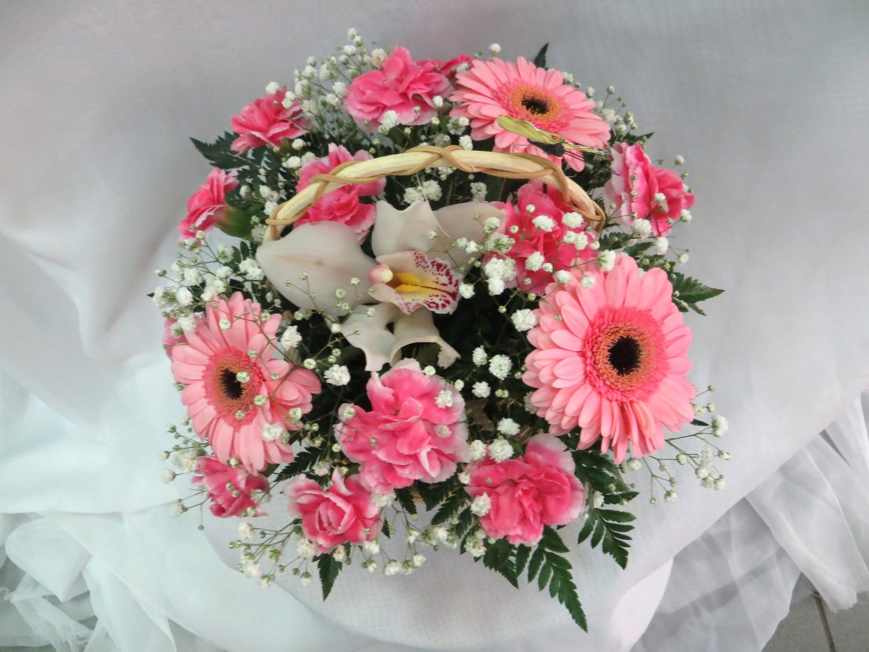 Букет в губке