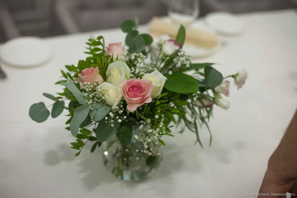 Гипсофила и эвкалипт