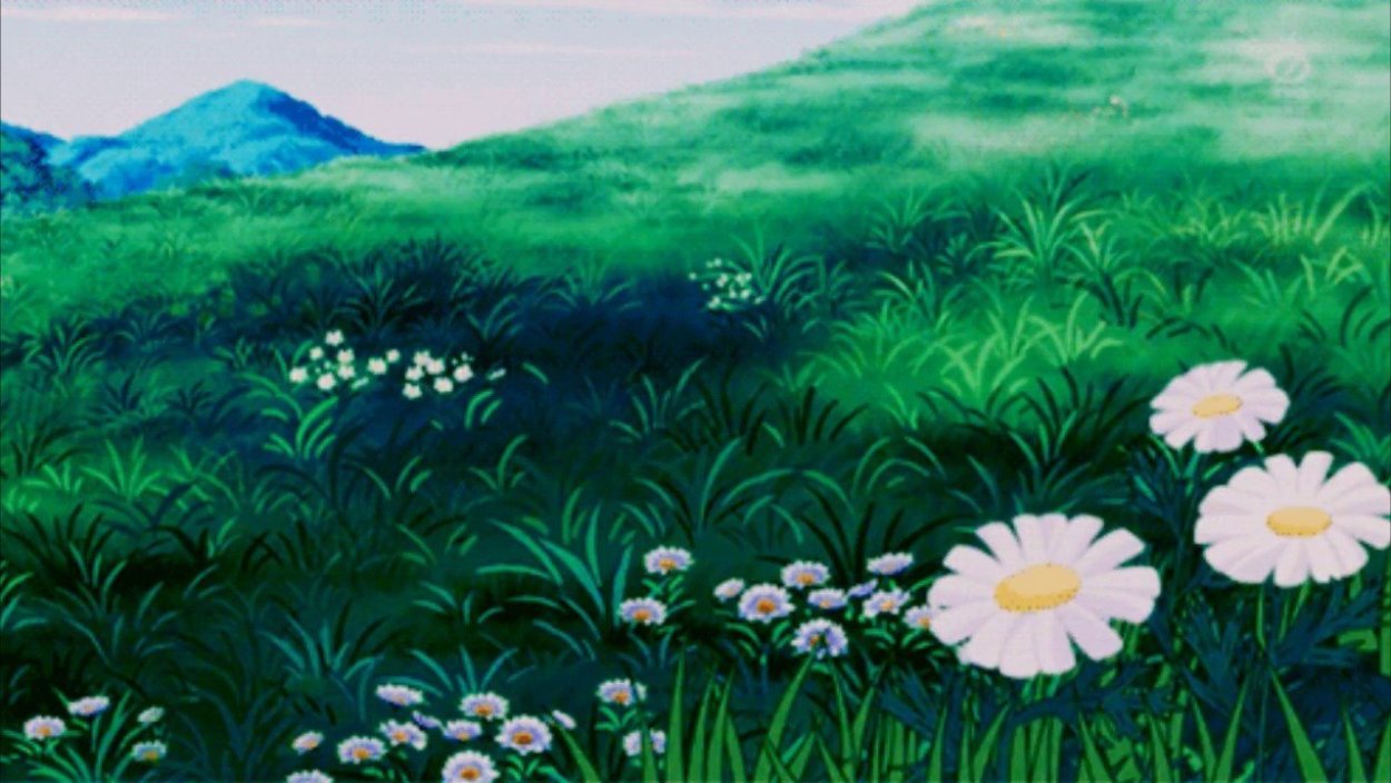 Фон Полянка для детей