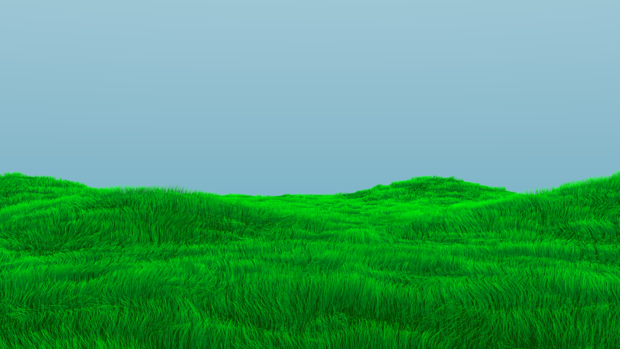 Зеленые кусты