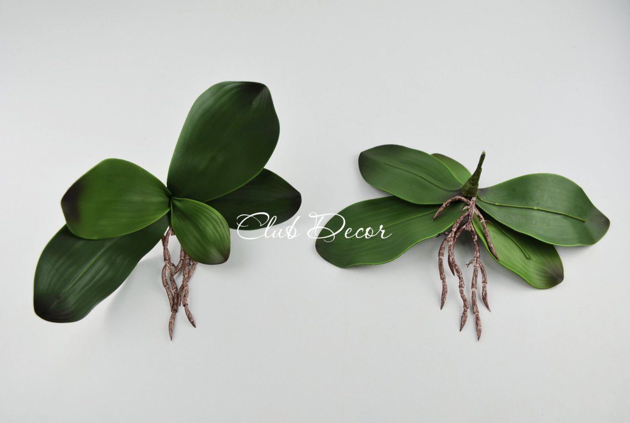 Листья для орхидеи из латекса