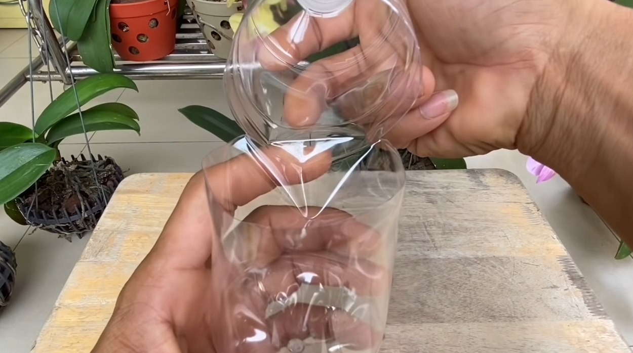 Орхидея из цветной бумаги