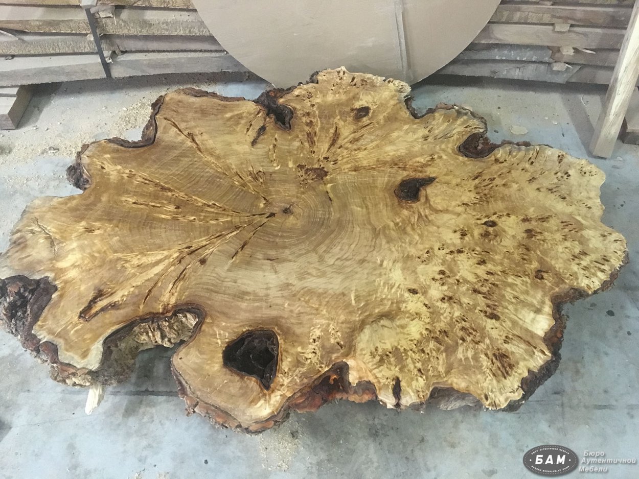 Стол клен эпоксидная