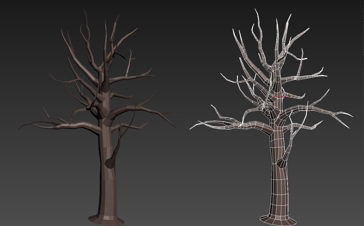 Дерево 3д модель
