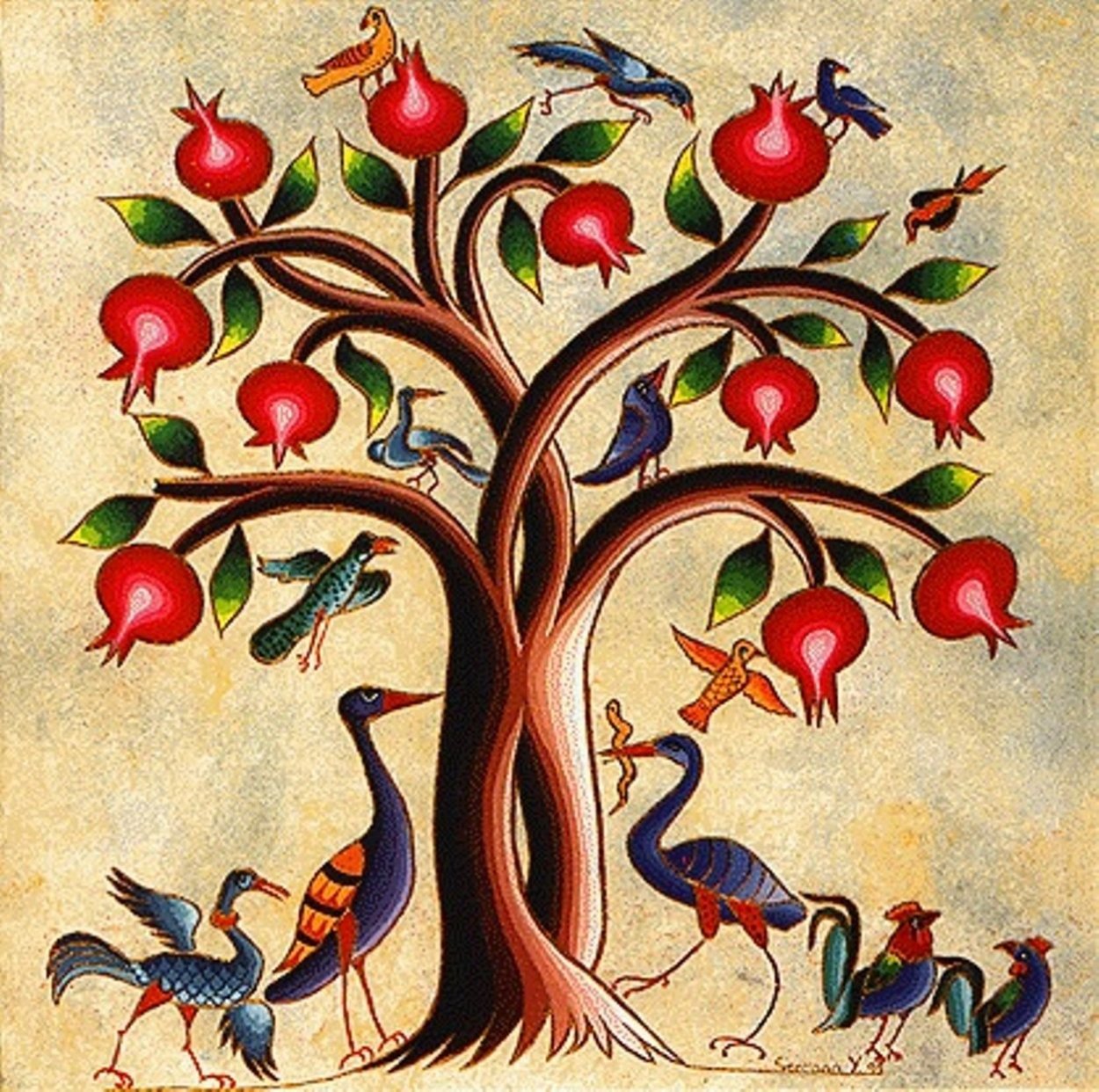 Гранат дерево