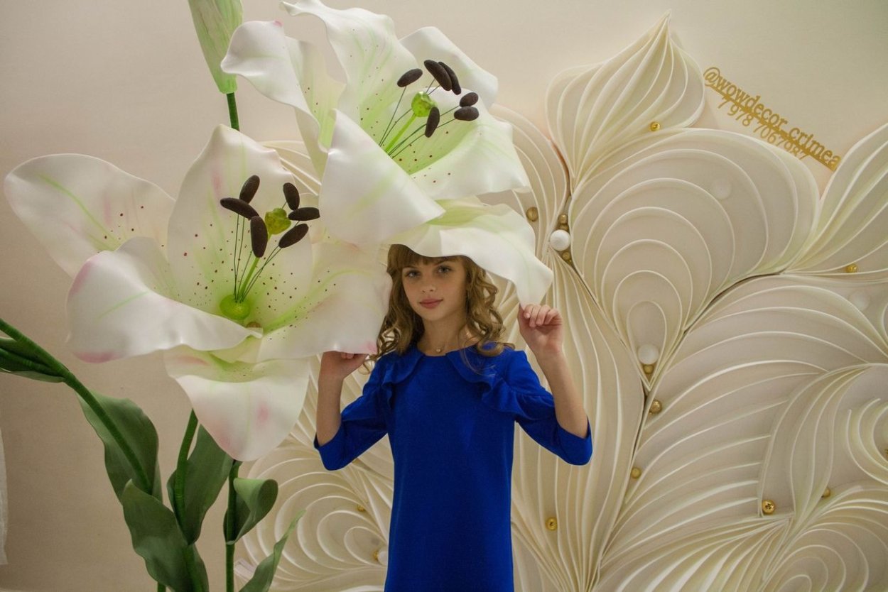 Белый свадебный фон