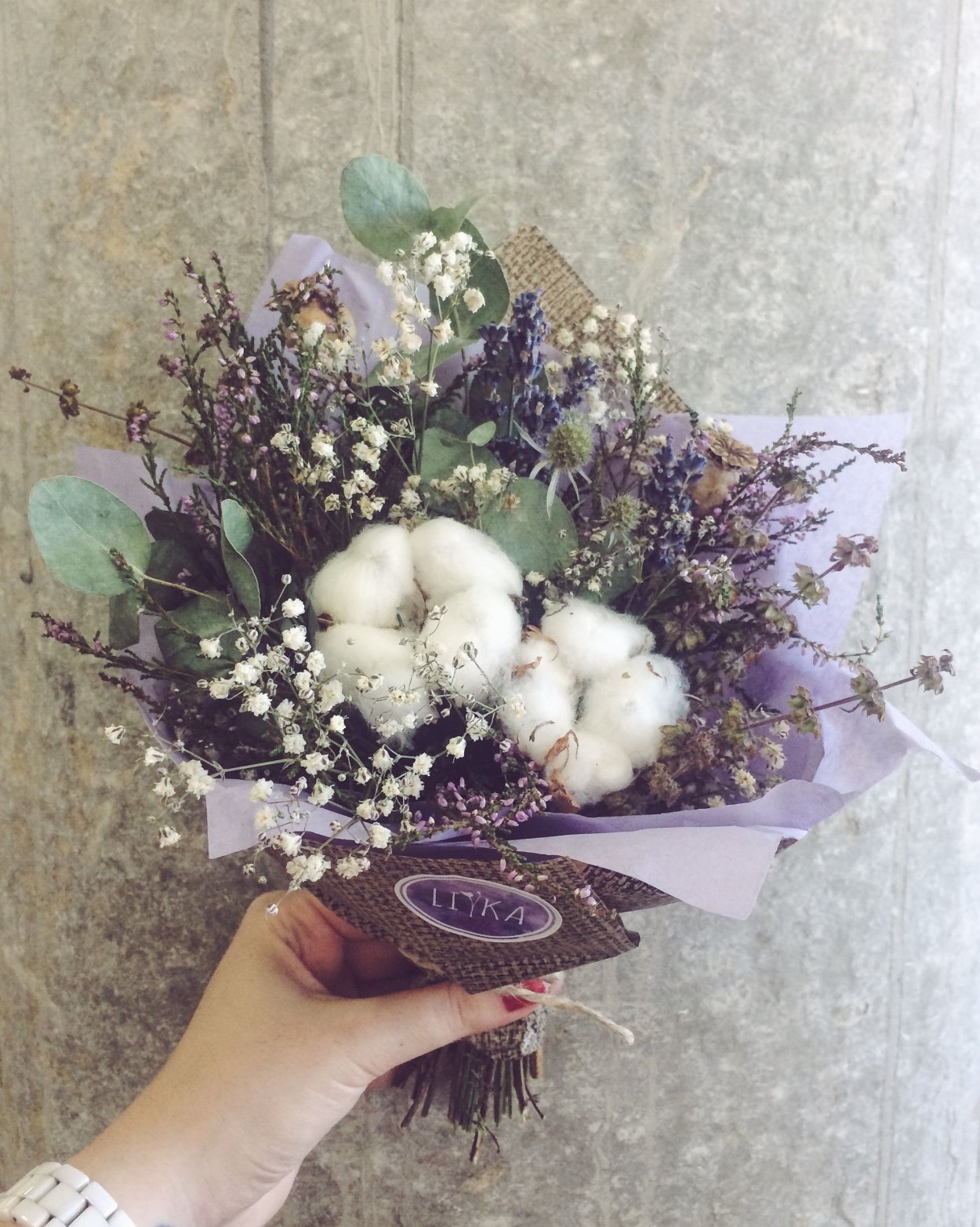 Сухостой букет