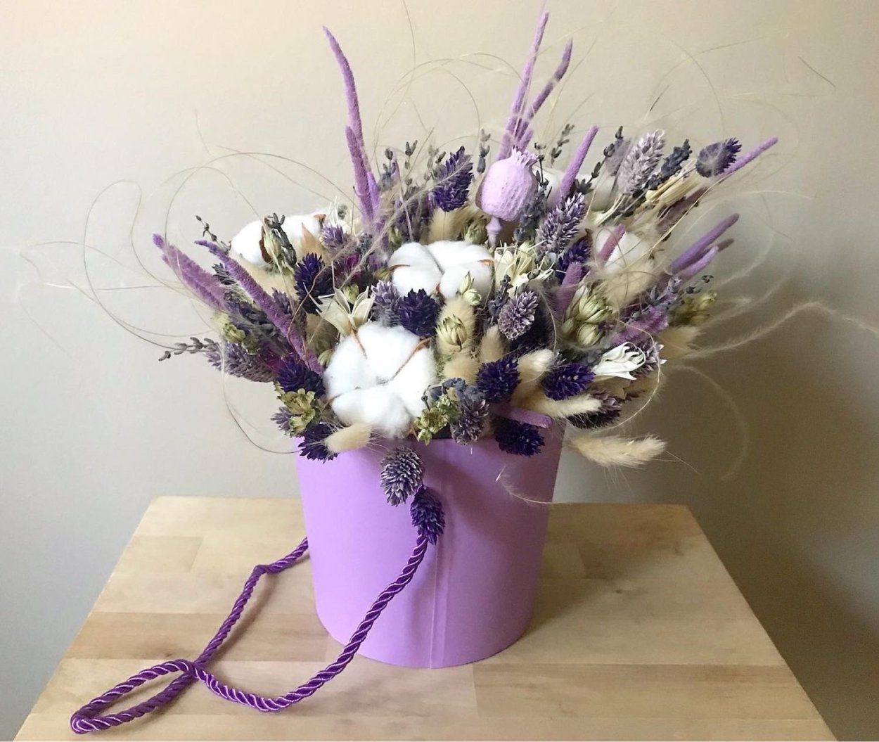 Лаванда эвкалипт сухоцветы