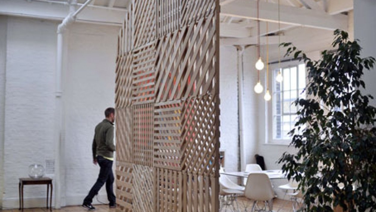 Перегородка из веревок